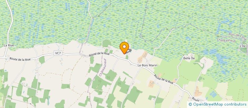 localisation de l'entreprise MONSIEUR PATRICE LOMBARD  CHATEAUNEUF