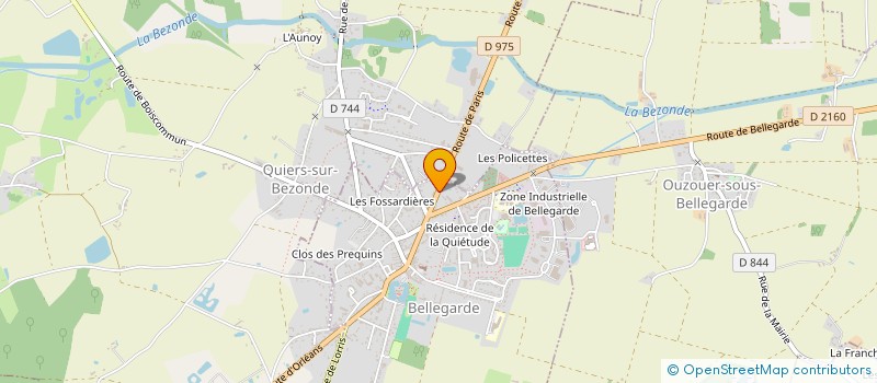 localisation de l'entreprise MONSIEUR PATRICE LORIOT à BELLEGARDE