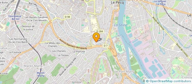 localisation de l'entreprise MONSIEUR PATRICE LOUP à LE PECQ