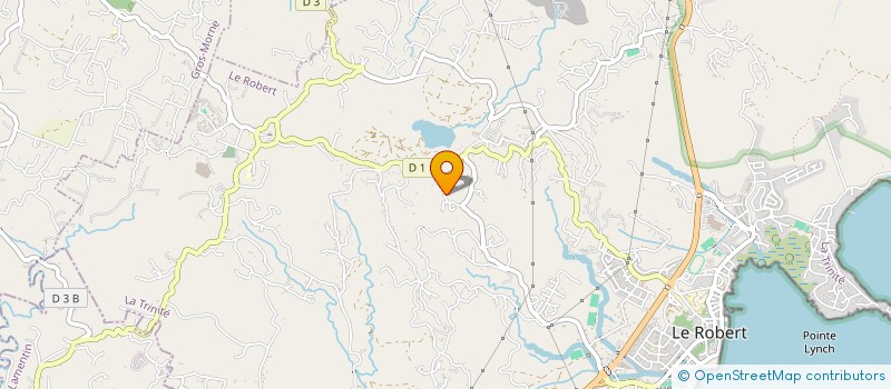 localisation de l'entreprise MONSIEUR PATRICE LOUTOBY à LE ROBERT