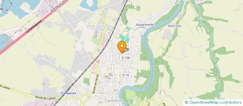 localisation de l'entreprise MONSIEUR PATRICE LOZE  CARBONNE