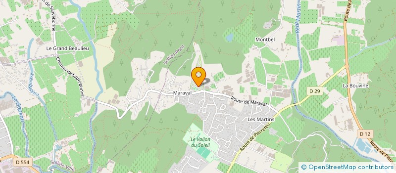 localisation de l'entreprise MONSIEUR PATRICE LUCENET à LA CRAU
