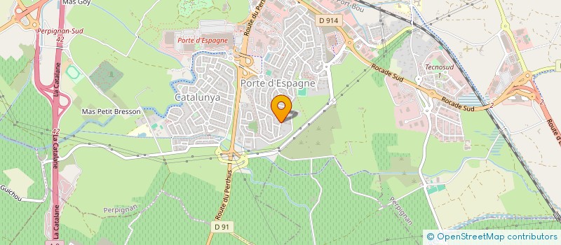 localisation de l'entreprise MONSIEUR PATRICE MACH  PERPIGNAN