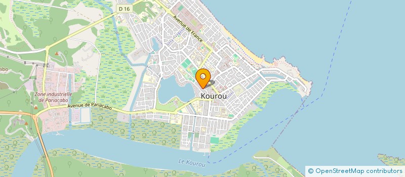 localisation de l'entreprise MONSIEUR PATRICE MACIEL à KOUROU