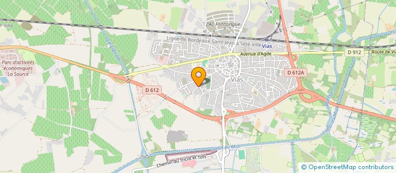 localisation de l'entreprise MONSIEUR PATRICE MADER  VIAS