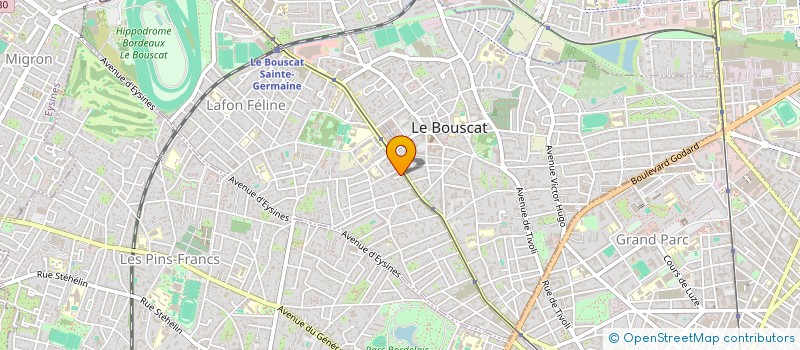 localisation de l'entreprise MONSIEUR PATRICE MAES à LE BOUSCAT