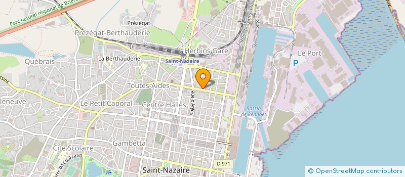 localisation de l'entreprise MONSIEUR PATRICE MAHE à SAINT-NAZAIRE