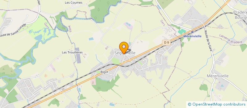 localisation de l'entreprise MONSIEUR PATRICE MAILLOT  SEGOUFIELLE