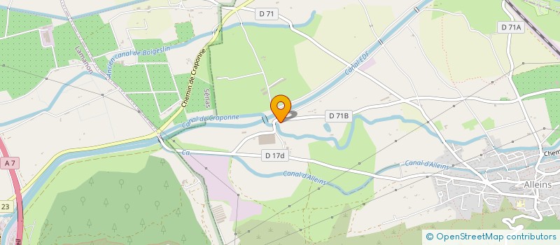 localisation de l'entreprise MONSIEUR PATRICE MAINETTI  ALLEINS