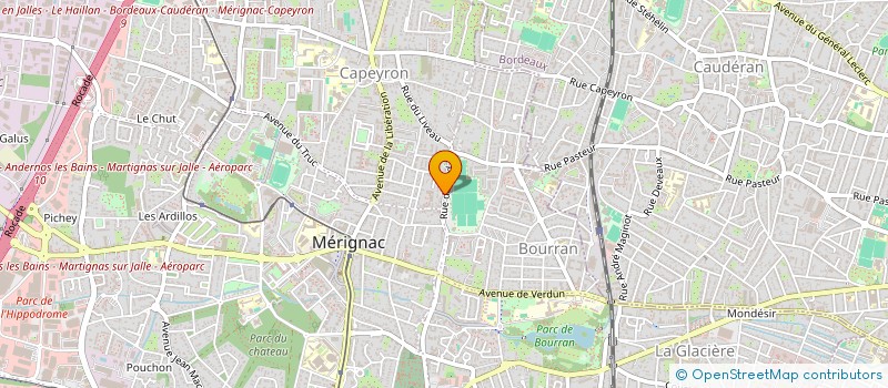 localisation de l'entreprise MONSIEUR PATRICE MAIRE à MERIGNAC