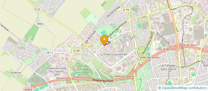 localisation de l'entreprise MONSIEUR PATRICE MAISONNEUVE à CAEN