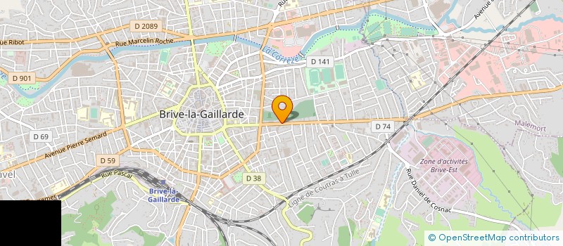 localisation de l'entreprise MONSIEUR PATRICE MALE à BRIVE-LA-GAILLARDE