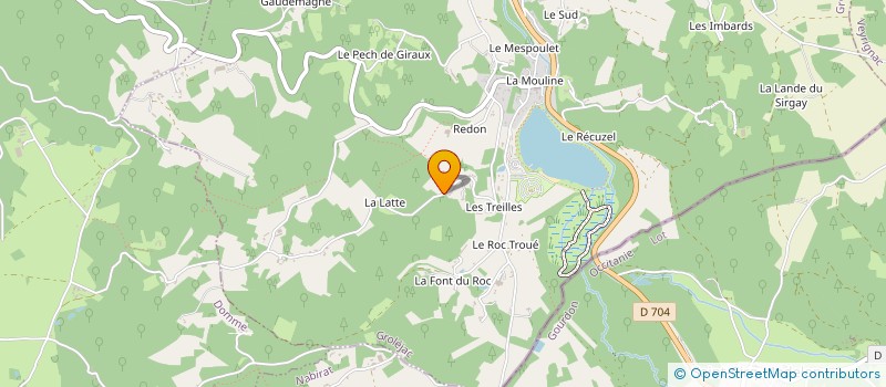 localisation de l'entreprise MONSIEUR PATRICE MALEVILLE à GROLEJAC