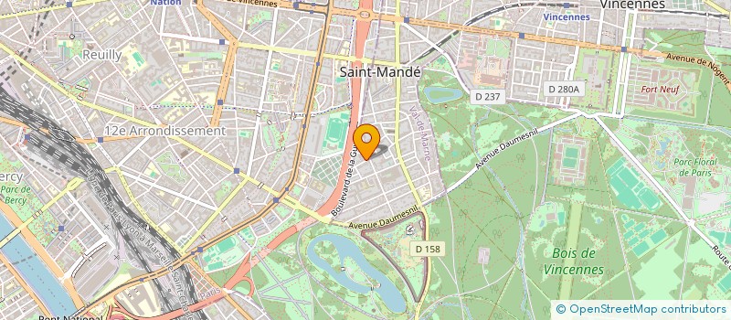localisation de l'entreprise MONSIEUR PATRICE MALLET à SAINT-MANDE