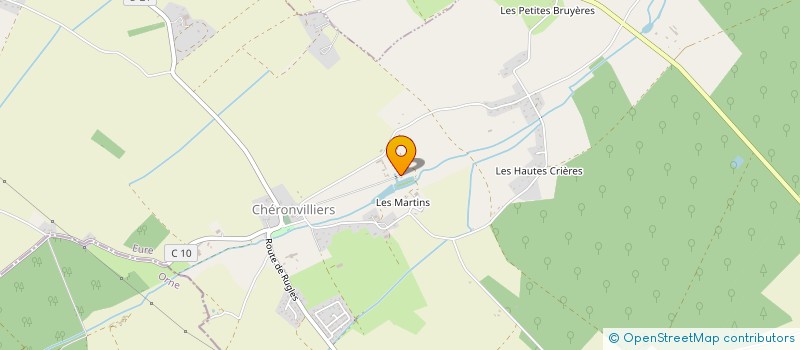 localisation de l'entreprise MONSIEUR PATRICE MALLIART  CHERONVILLIERS