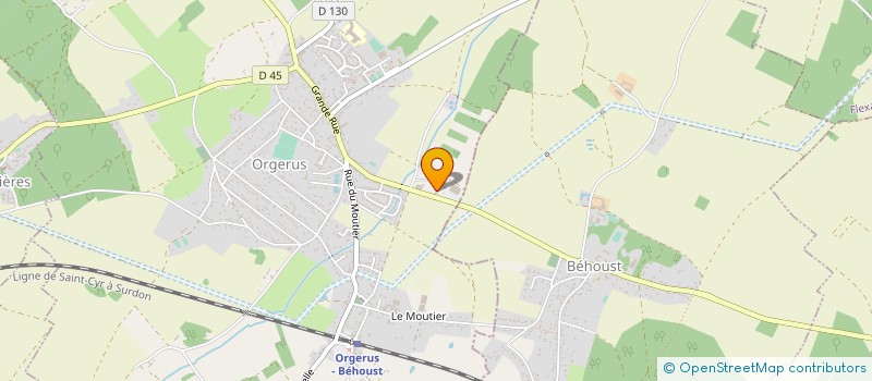 localisation de l'entreprise MONSIEUR PATRICE MALONGO  ORGERUS