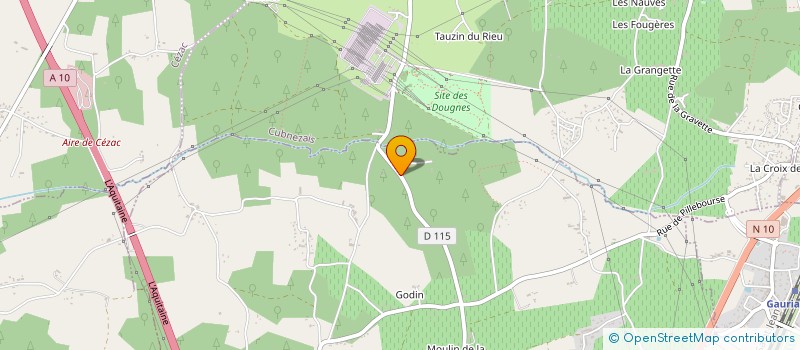 localisation de l'entreprise MONSIEUR PATRICE MANTEROLA  PEUJARD