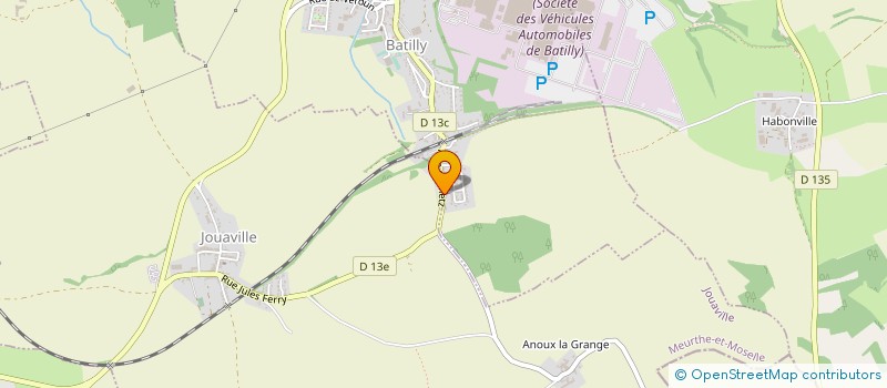 localisation de l'entreprise MONSIEUR PATRICE MARASSE  BATILLY