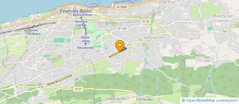 localisation de l'entreprise MONSIEUR PATRICE MARCHAND  NEUVECELLE