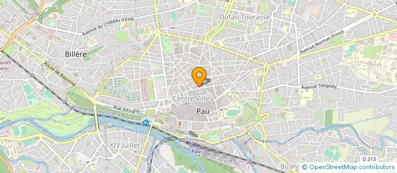 localisation de l'entreprise MONSIEUR PATRICE MARCHANDEAU à PAU