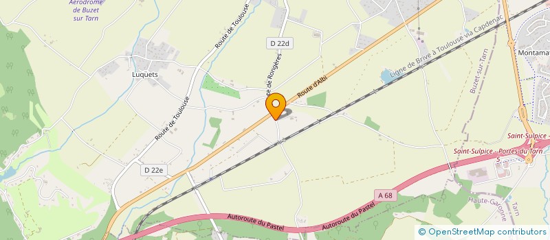 localisation de l'entreprise MONSIEUR PATRICE MARTIN à BUZET-SUR-TARN