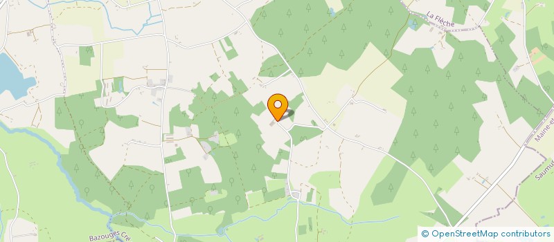 localisation de l'entreprise MONSIEUR PATRICE MARTIN à BAZOUGES CRE SUR LOIR