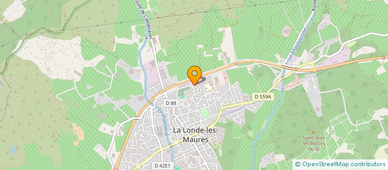 localisation de l'entreprise MONSIEUR PATRICE MARTINAT à LA LONDE-LES-MAURES