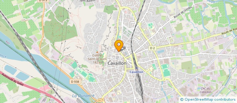 localisation de l'entreprise MONSIEUR PATRICE MARTINOD  CAVAILLON