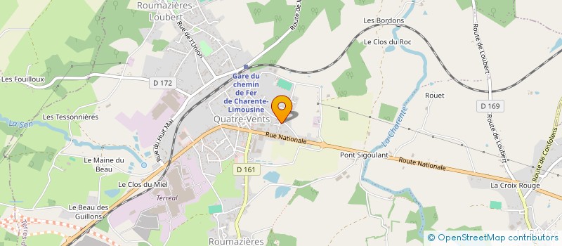 localisation de l'entreprise MONSIEUR PATRICE MASSA à TERRES-DE-HAUTE-CHARENTE