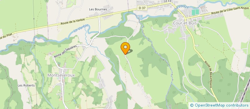 localisation de l'entreprise MONSIEUR PATRICE MASSANO  MONTSEVEROUX