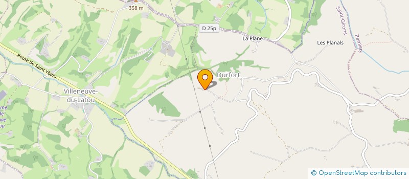 localisation de l'entreprise MONSIEUR PATRICE MASSAT à DURFORT