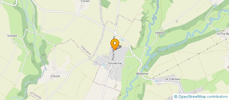 localisation de l'entreprise MONSIEUR PATRICE MASSE à AZAY-LE-BRULE