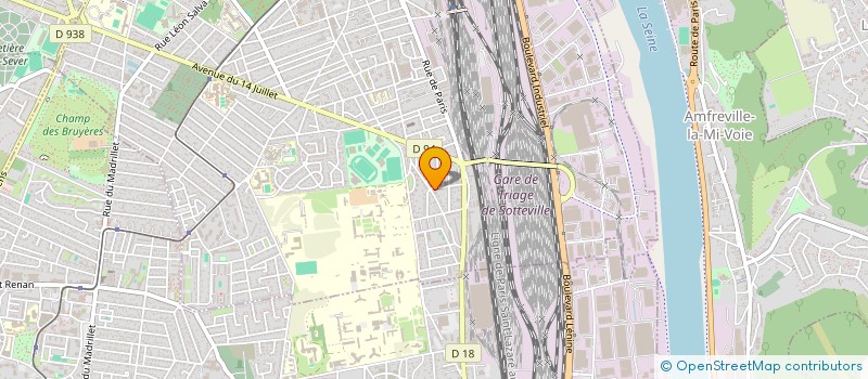 localisation de l'entreprise MONSIEUR PATRICE MASURIER  SOTTEVILLE-LES-ROUEN