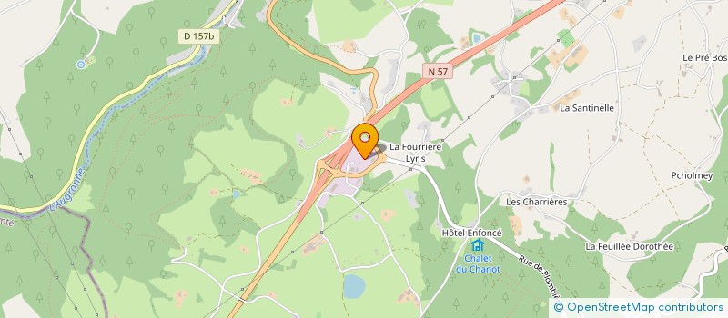 localisation de l'entreprise MONSIEUR PATRICE MATHIEU  LE VAL D'AJOL