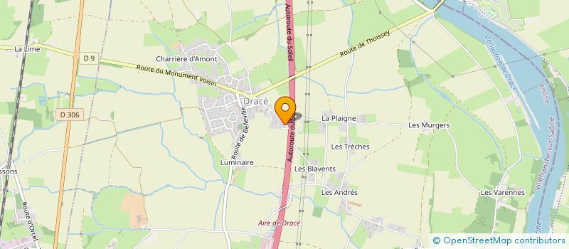 localisation de l'entreprise MONSIEUR PATRICE MATHULIN  DRACE