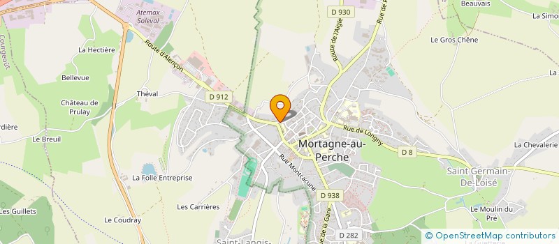 localisation de l'entreprise MONSIEUR PATRICE MAURANGES à MORTAGNE-AU-PERCHE