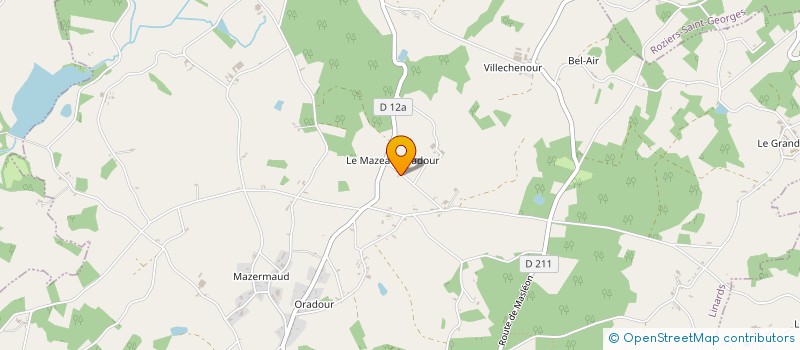localisation de l'entreprise MONSIEUR PATRICE MAURICOU à LINARDS