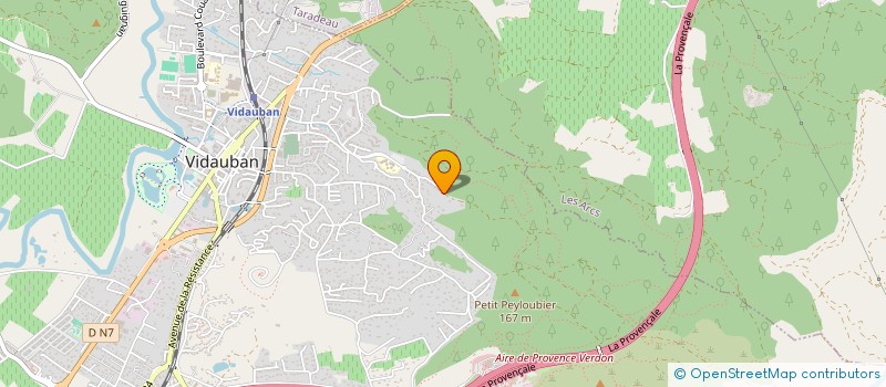 localisation de l'entreprise MONSIEUR PATRICE MAURY  VIDAUBAN