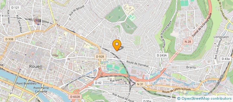 localisation de l'entreprise MONSIEUR PATRICE MAYER à ROUEN