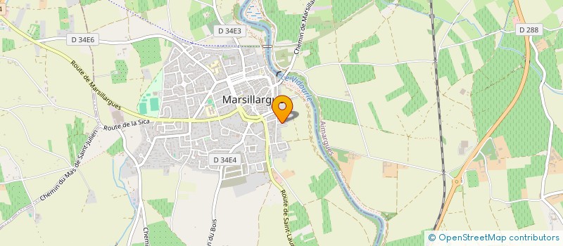 localisation de l'entreprise MONSIEUR PATRICE MAZOTA  MARSILLARGUES