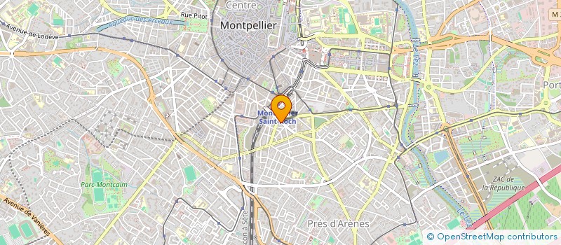 localisation de l'entreprise MONSIEUR PATRICE MENCONI à MONTPELLIER