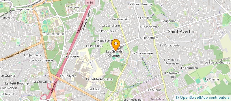 localisation de l'entreprise MONSIEUR PATRICE MENDY  SAINT-AVERTIN