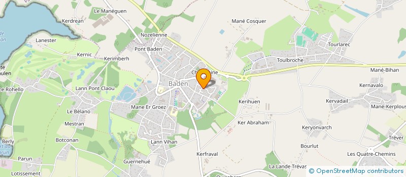 localisation de l'entreprise MONSIEUR PATRICE MENEZ  BADEN