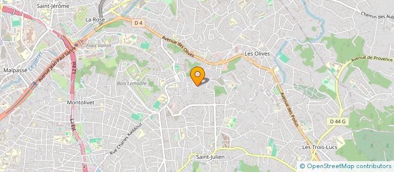 localisation de l'entreprise MONSIEUR PATRICE MERCHED à MARSEILLE