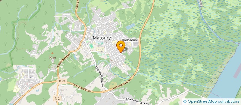 localisation de l'entreprise MONSIEUR PATRICE MEROUR à MATOURY