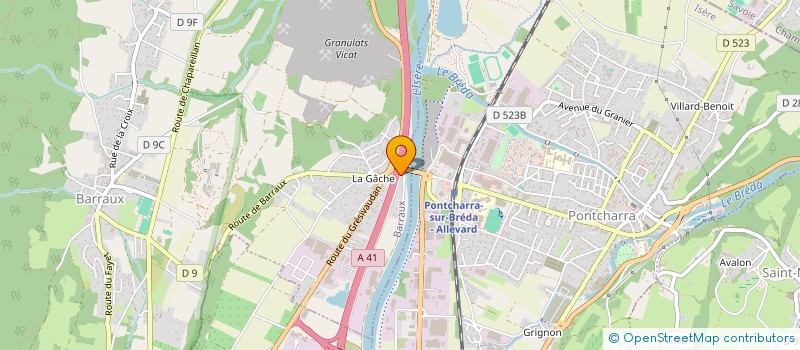 localisation de l'entreprise MONSIEUR PATRICE MESBAHI  BARRAUX