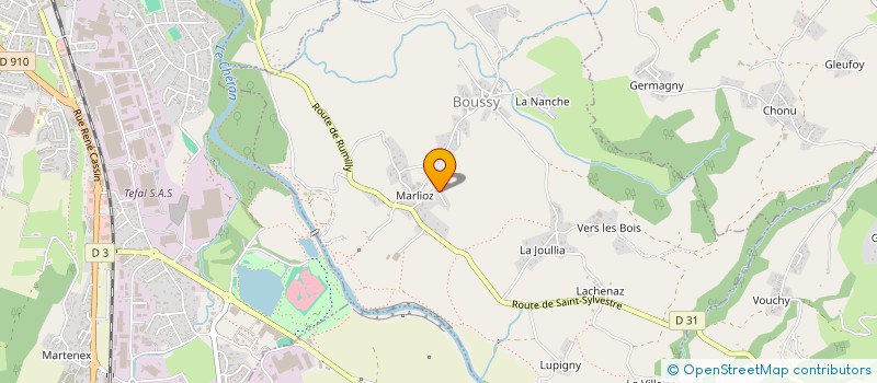 localisation de l'entreprise MONSIEUR PATRICE MEYER  MASSINGY