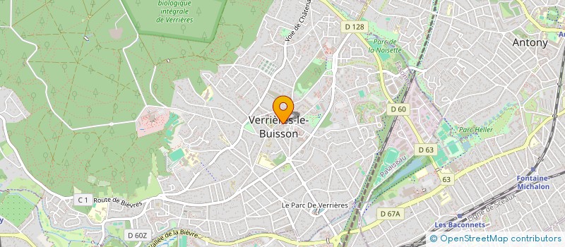 localisation de l'entreprise MONSIEUR PATRICE MICHARD à VERRIERES-LE-BUISSON