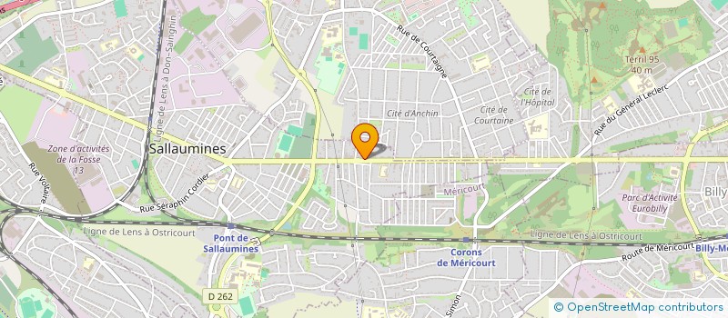localisation de l'entreprise MONSIEUR PATRICE MILCZAREK  SALLAUMINES