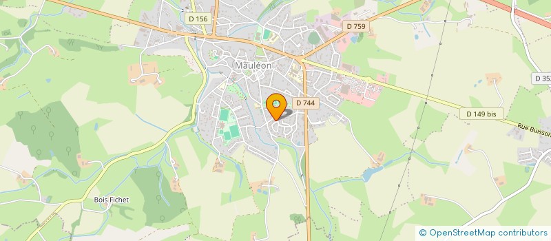 localisation de l'entreprise MONSIEUR PATRICE MILLET  MAULEON